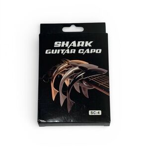 SHARK Guitar Capo SC-4 - Rose Gold with Guitar Picks NWT!